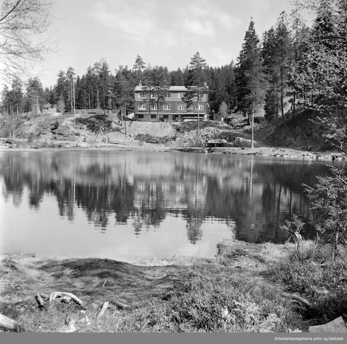 Linderudkollen. Juni 1957