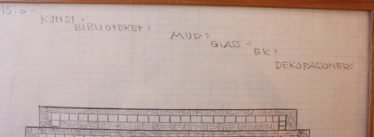Kunst-biblioteket [Tegning]