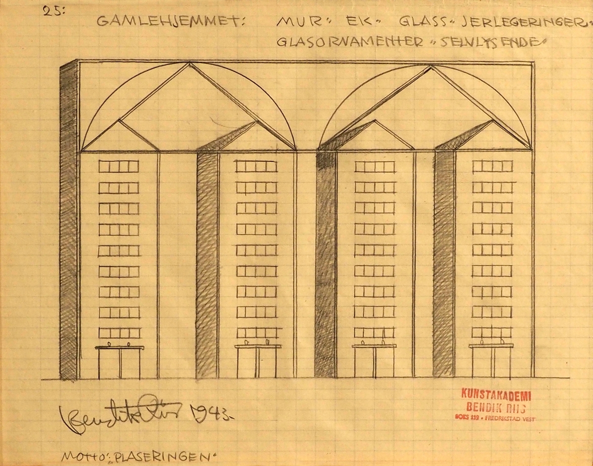 Gamlehjemmet [Skisse]