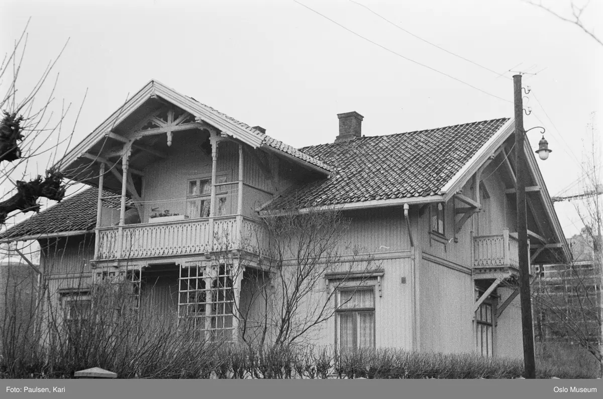 villa, hage, gjerde