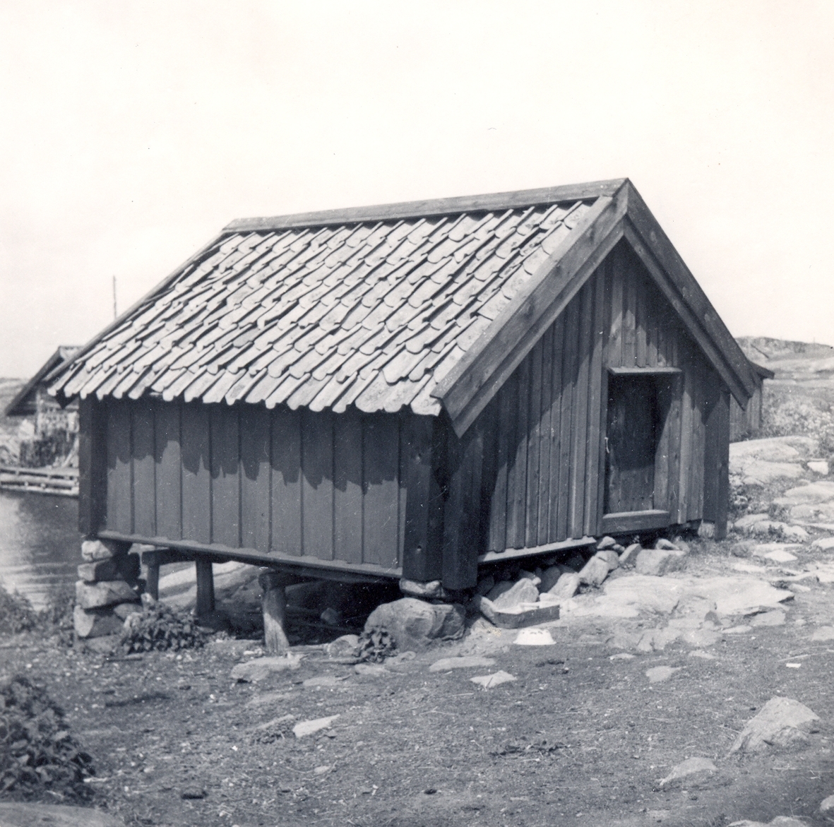 Sjöbod på Väderskär.