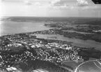 Flygfoto över Jönköping. Nr F 3294