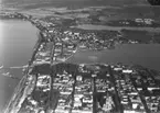 Flygfoto över Jönköping. Nr F 3296