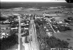 Flygfoto över stationen