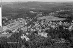 Flygfoto över Gnosjö i Jönköpings län. Nr G 1980