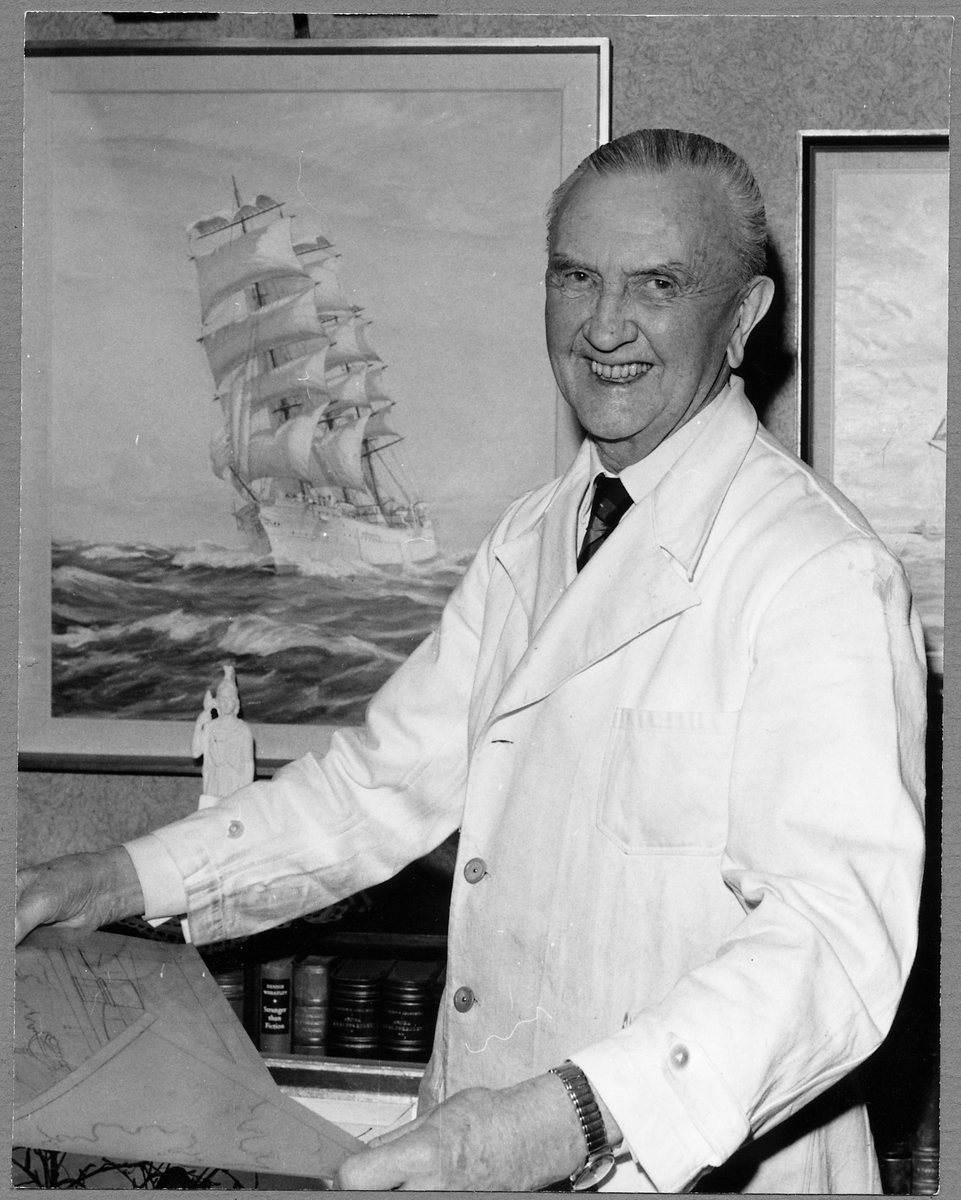 Marinmålare och Sjökapten Titus Wikström.