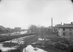 Upsala Ångqvarns Aktiebolags Bränneri- och Pressjästfabrik, kvarteret Edda, Svartbäcken, Uppsala 1898