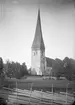 Vaksala kyrka från väster, Uppsala 1889