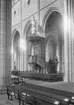 Predikstolen efter restaureringen, Uppsala domkyrka, Uppsala 1913