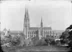 Uppsala domkyrka från söder 1893