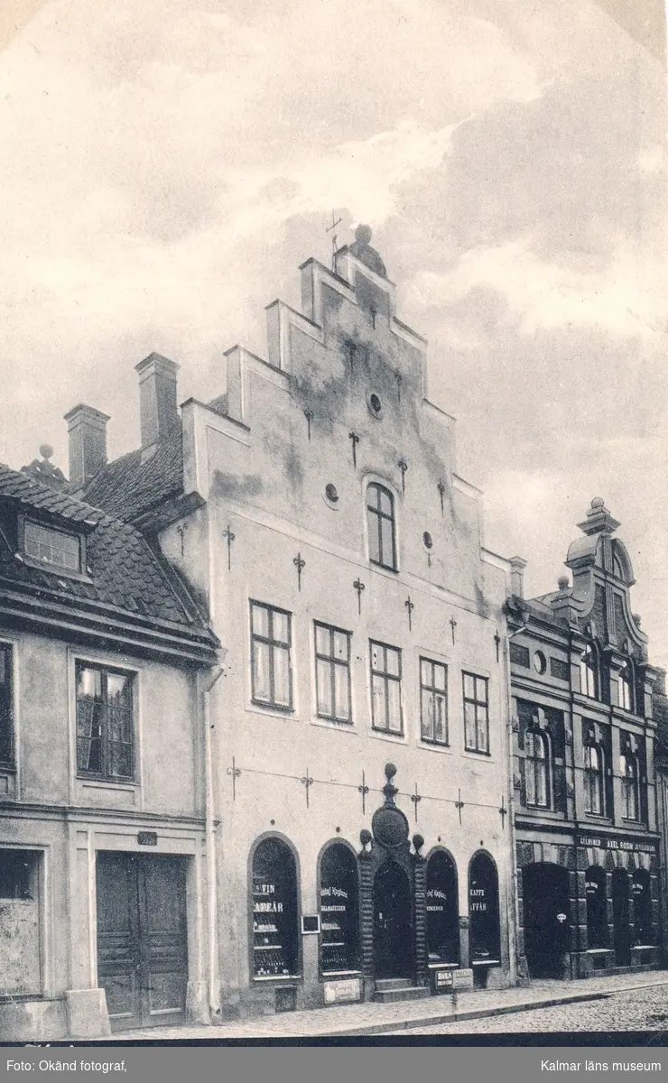 Cerstenska huset på Storgatan, byggt för sadelmakaren Christian Cerstens 1667.