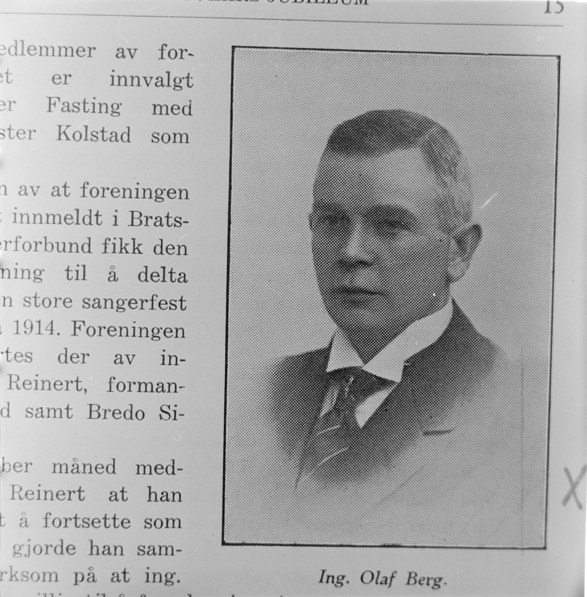 Portrettbilder av Rjukan mannsangforenings formenn.