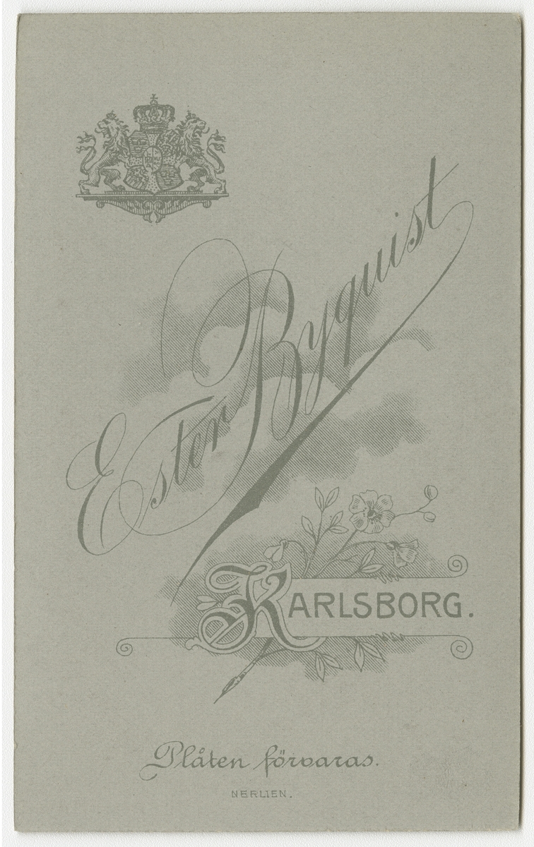 Porträtt av Sten Ludvig Djurberg, löjtnant vid Skaraborgs regemente I 9.
