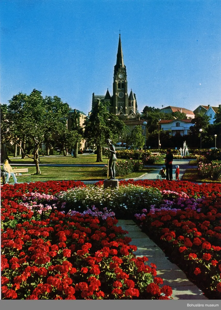 Text till bilden: "Lysekils kyrka".
