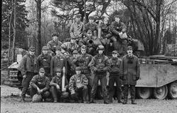 Södermanlands regemente, skjutning strv på Utö