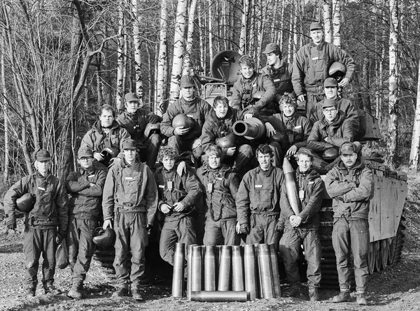 Södermanlands regemente, skjutning strv på Utö