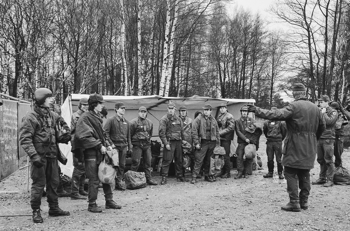 Genomgång efter skjutning av kapten Bengt-Erik Larsson.