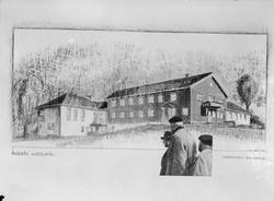 Inderøy aldersheim, tegning