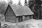 Ladugården i Hångers hembygdsgård i Värnamo kommun.