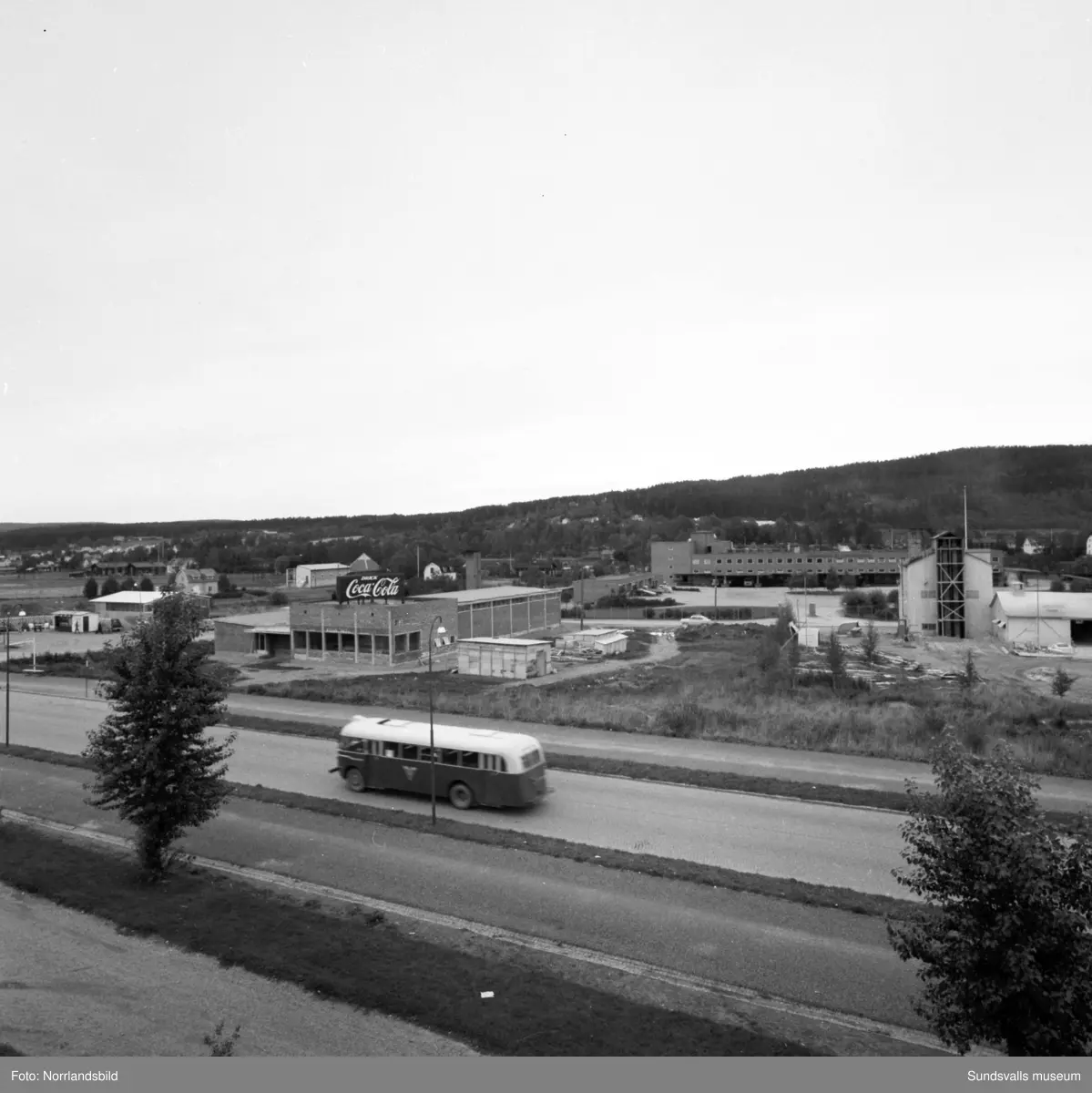 Bilder från det pågående bygget av Coca-Cola-fabriken i Nacksta.