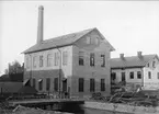 Häfla Bruk, Östergötland. Verkstäderna vid före detta Skärfors. Fungerade 1928 som hästskofabrik.