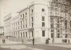 Kungliga Dramatiska Teatern, Dramaten, Stockholm, under uppförande, 1905-1906.