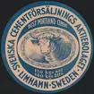 Fabriksmärke för cementpåsar. Svenska Cementförsäljningsaktiebolaget. Best Portland Cement.