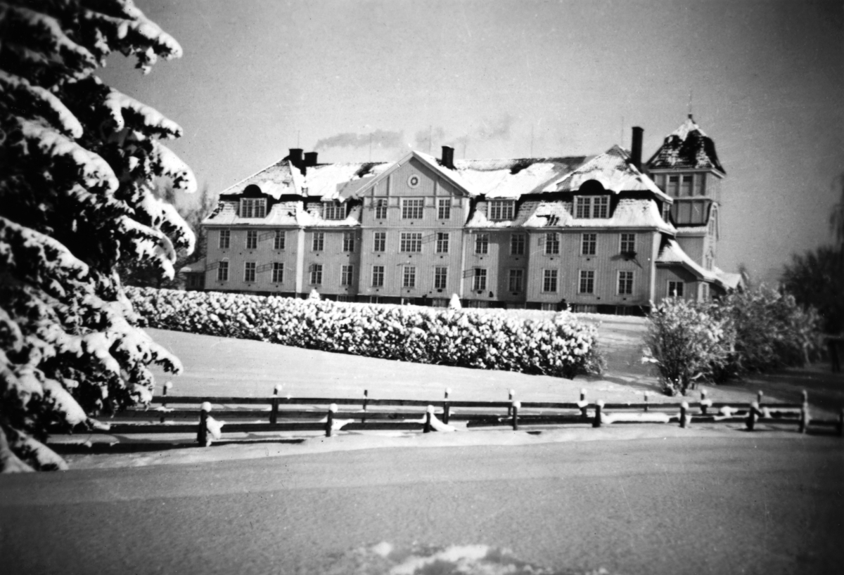 Internatet ved Jønsberg Landbruksskole.