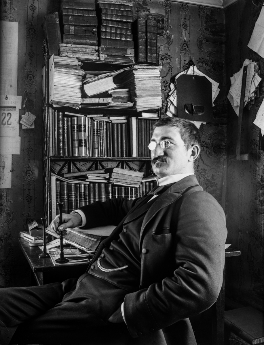 Otto Mejlænder, portrett. 1897.