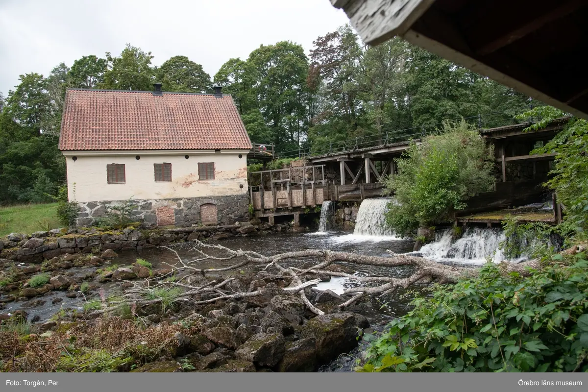 Foto dokumentation av området kring Järle kvarn 2018-08-23