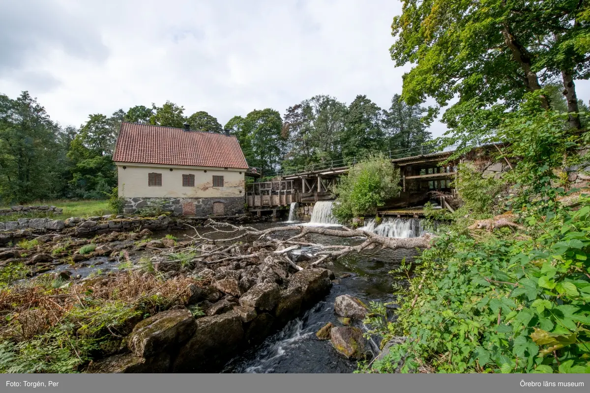 Foto dokumentation av området kring Järle kvarn 2018-08-23