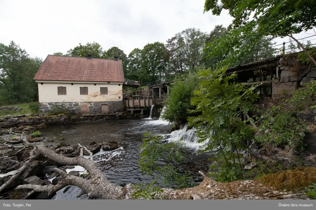 Foto dokumentation av området kring Järle kvarn 2018-08-23