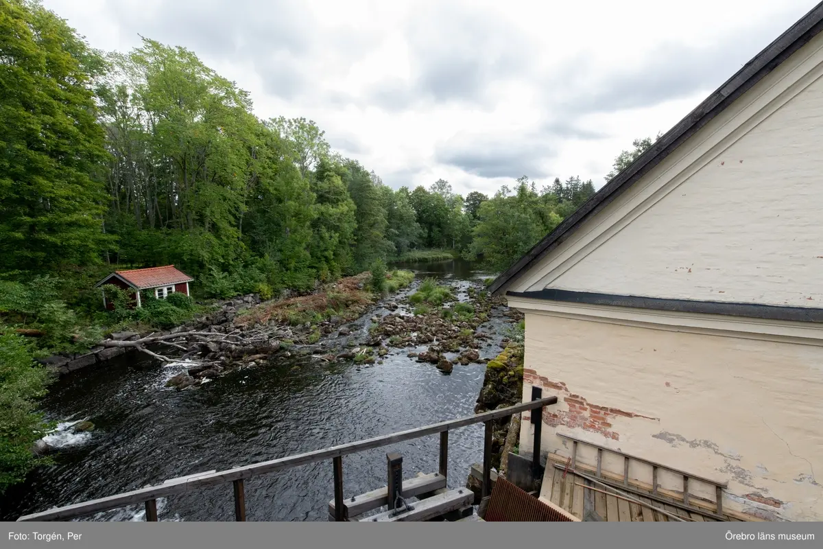 Foto dokumentation av området kring Järle kvarn 2018-08-23