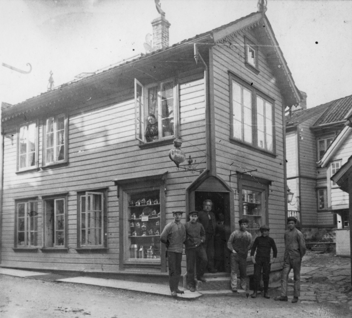 Egersund - Kirkegaten 11, Gabrielsens Blikkenslagerverksted