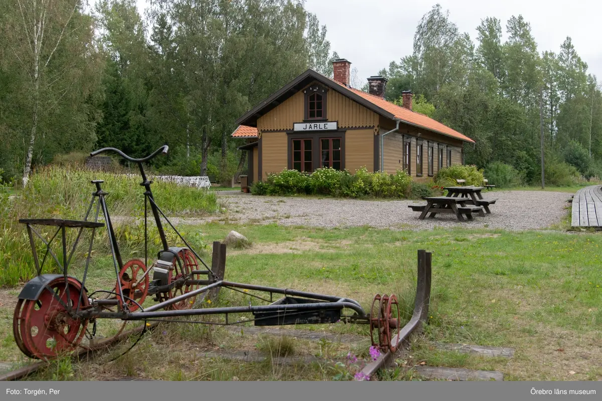 Dokumentation av Järle stationsområde