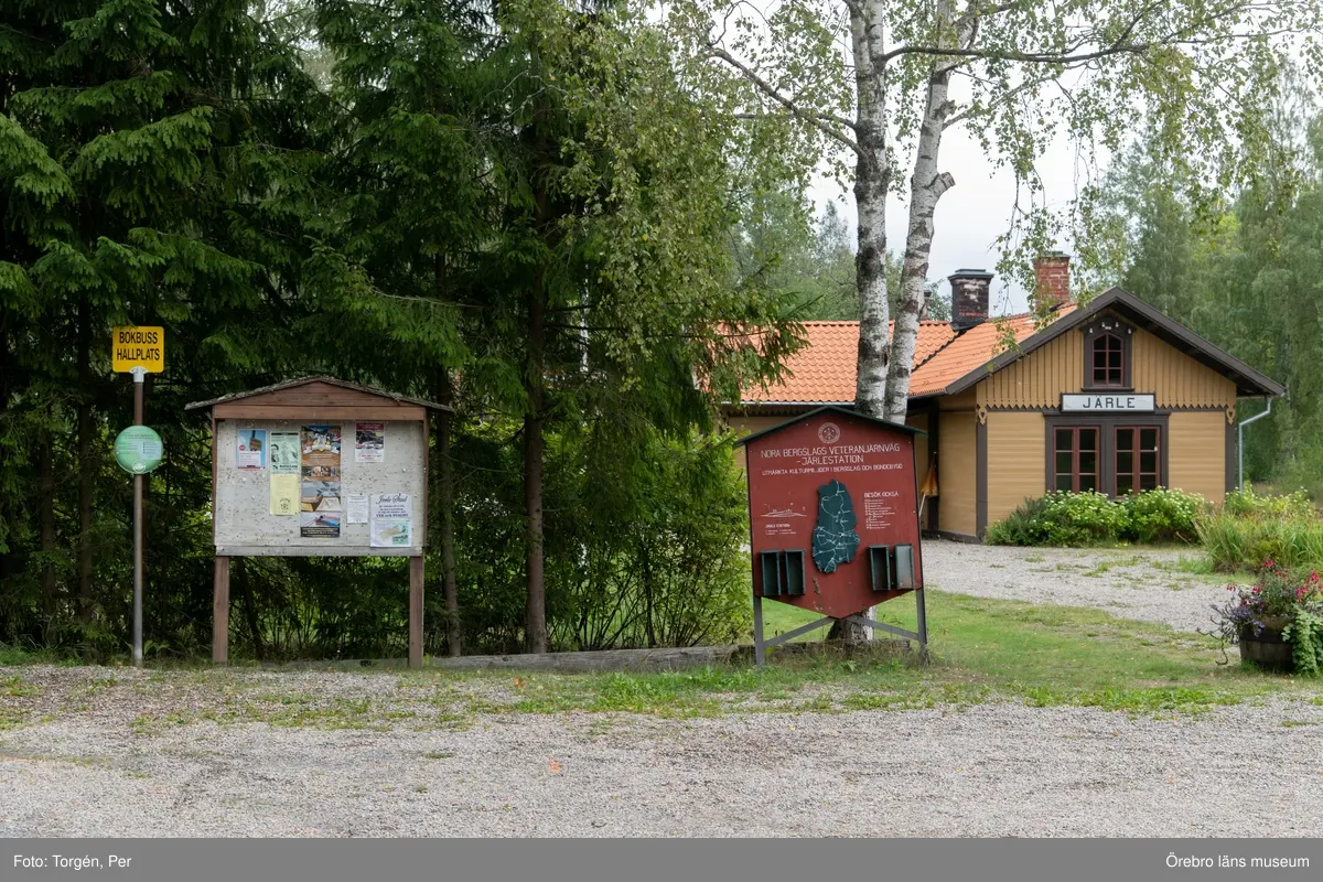 Dokumentation av Järle stationsområde