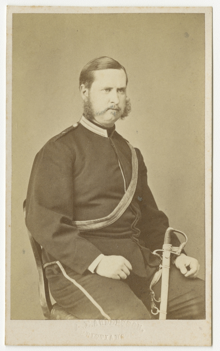 Porträtt av okänd officer.