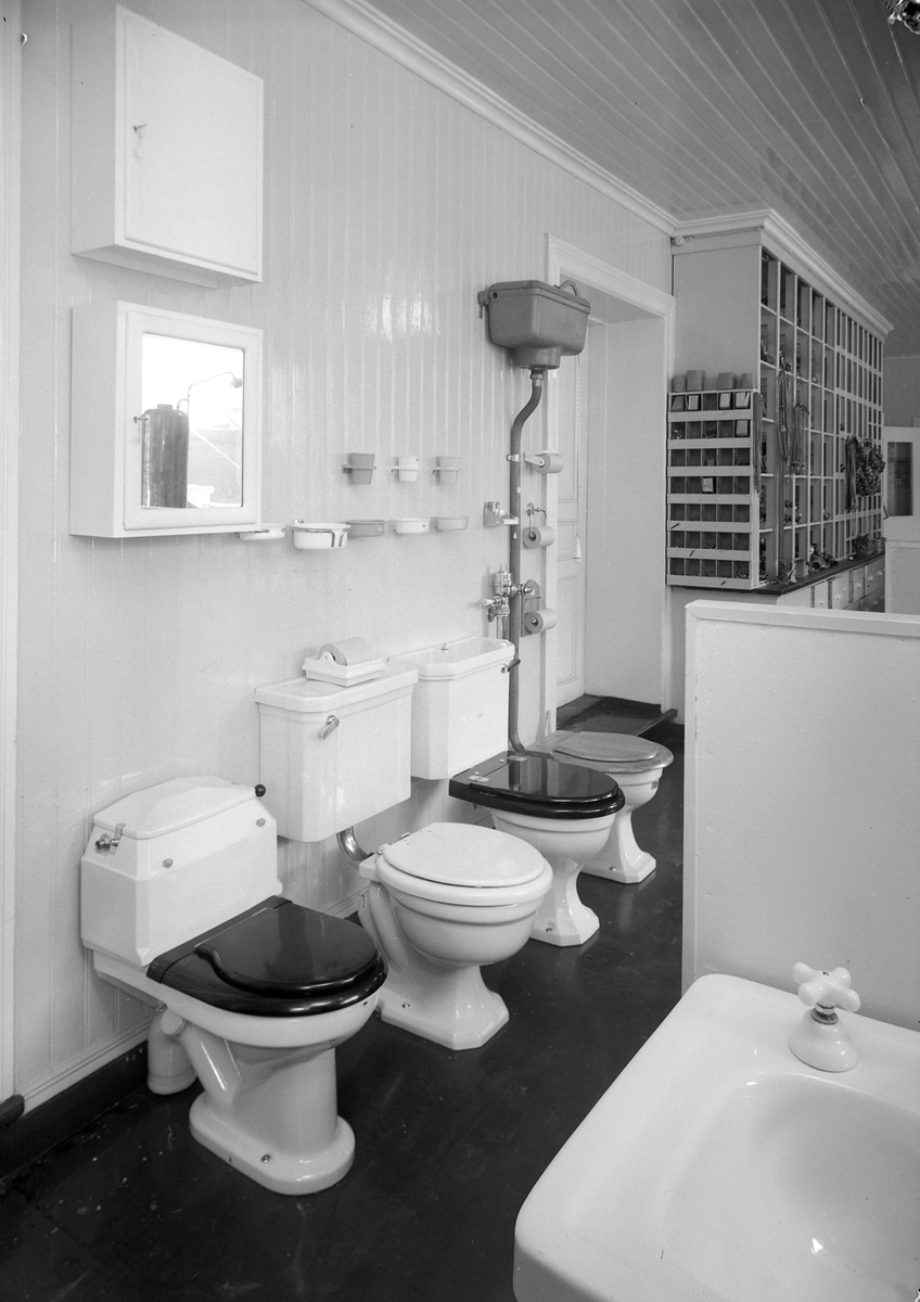 Interiør hos Christen Setsaas A/S rørleggerforretning