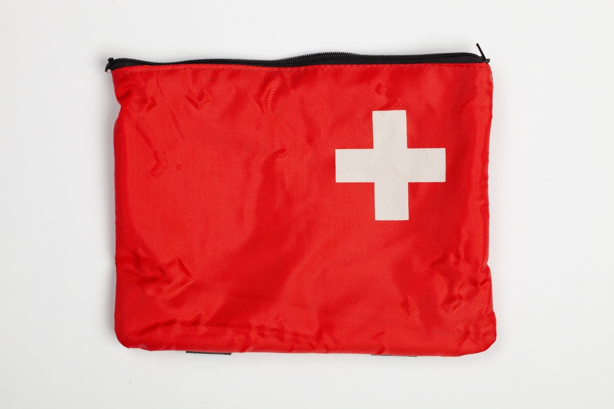 Hvit kors (samme som røde kors bruker)