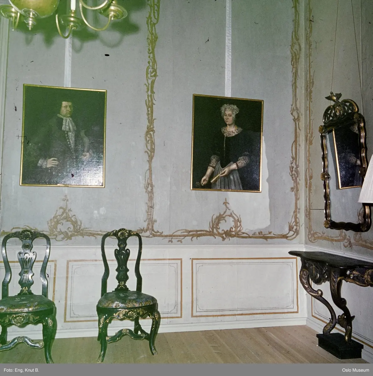 Oslo Ladegård, interiør, Margrethe Tollers rom