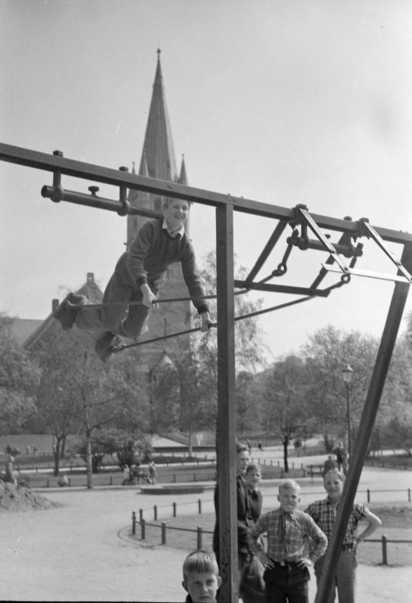 Lek i Lademoparken