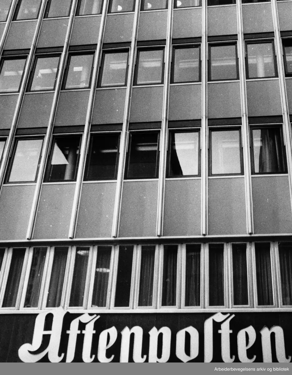 Akersgata. Oktober 1977