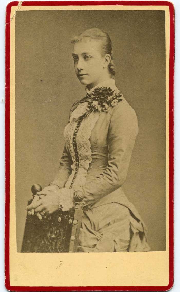 Kabinettsfotografi: kronprinsessan Wictoria