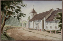 Oslo kirke 1853 [papirkunst]
