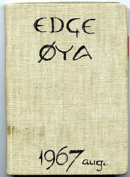 Elva dagböcker med hårda linnepärmar samt blå respektive svarta vaxpärmar: "Björnöya 1965", "Spetsbergsexpeditionen 1966", numrerade 1-4, "Svalbard 1967", tre böcker "Edgeöya 1967" med tunt häfte "Förteckning över prover: Edgeöya -67 P.K." och "Spetsbergen 1969". Fyra av dagböckerna med penna. Samt 3 st avvägningsböcker med hård grön vaxpärm från expeditionerna 1966, -67 och -69.
Dagböckerna ligger in kvadratisk arkivlåda märkt "Kartor, fältdagböcker, Exp-69 Kartor"