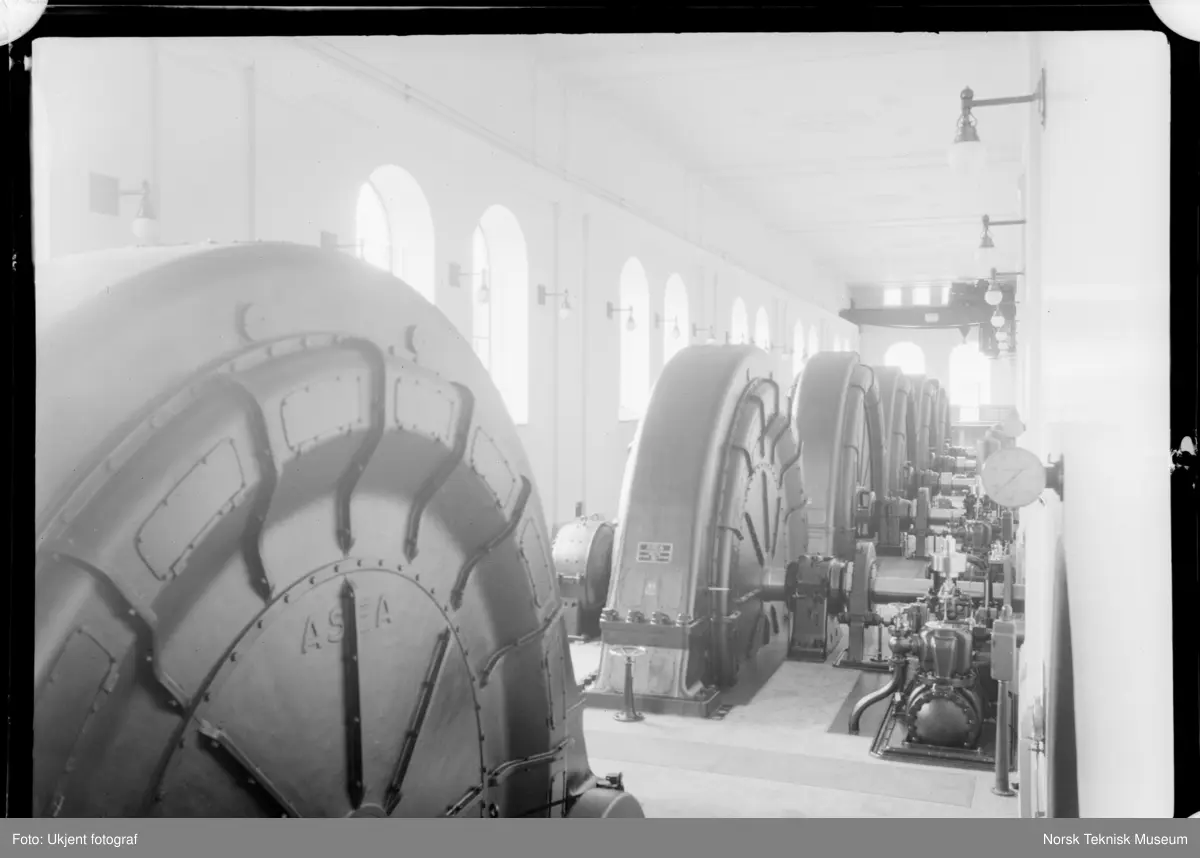 Rånåsfoss kraftverk 1918-1930