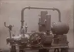 2000 l motor för Viborgs Vattenl, 1906. Ur album: Ludwigsbergs Werkstads Aktiebolag, Stockholm, Sverige.