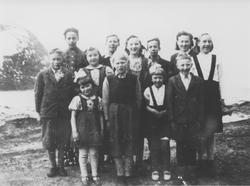 Søndagsskoleelever fra Ersfjord.