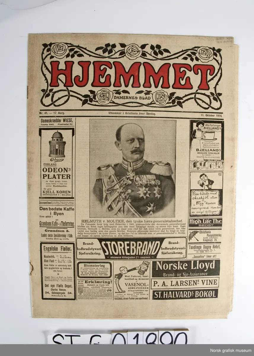 HJEMMET: 11. oktober 1914.