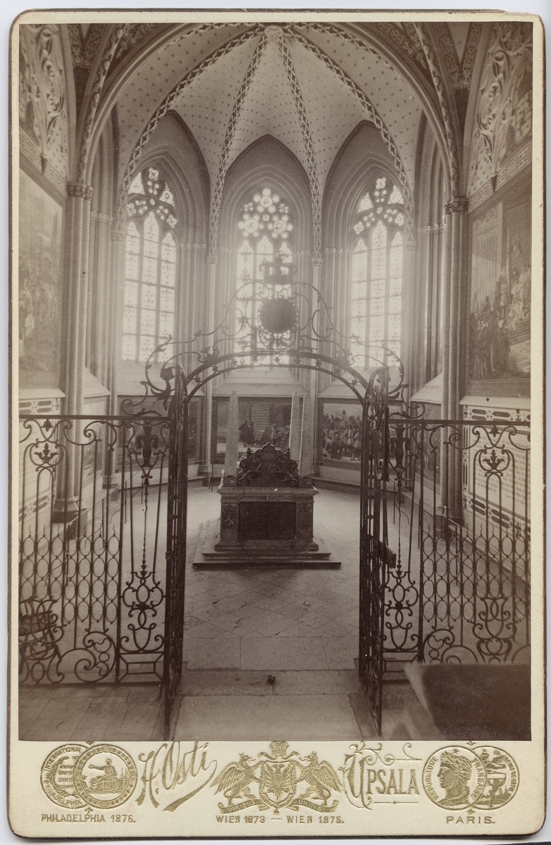 Vasakoret, Uppsala domkyrka, Uppsala 1886